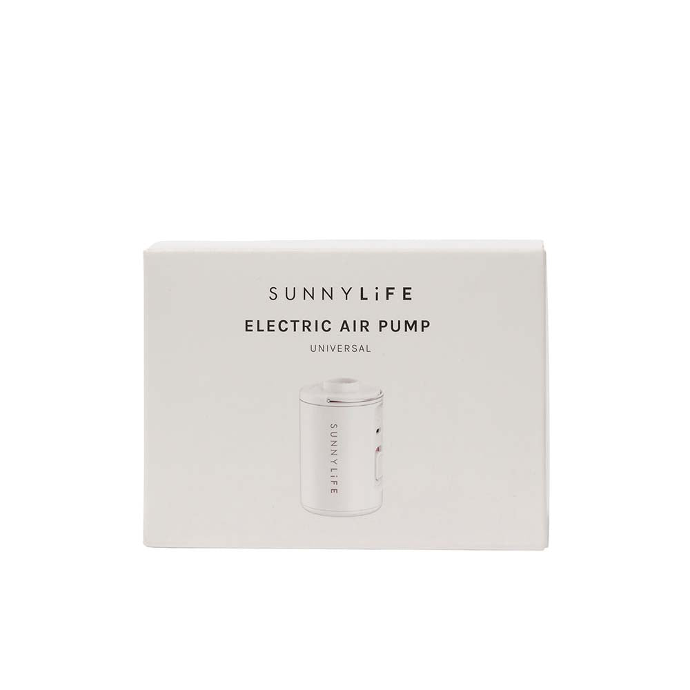 SUNNYLiFE Portable Electric Air Pump White