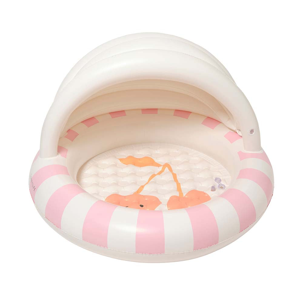 SUNNYLiFE Kids Inflatable Pool Cotton Candy Cherry