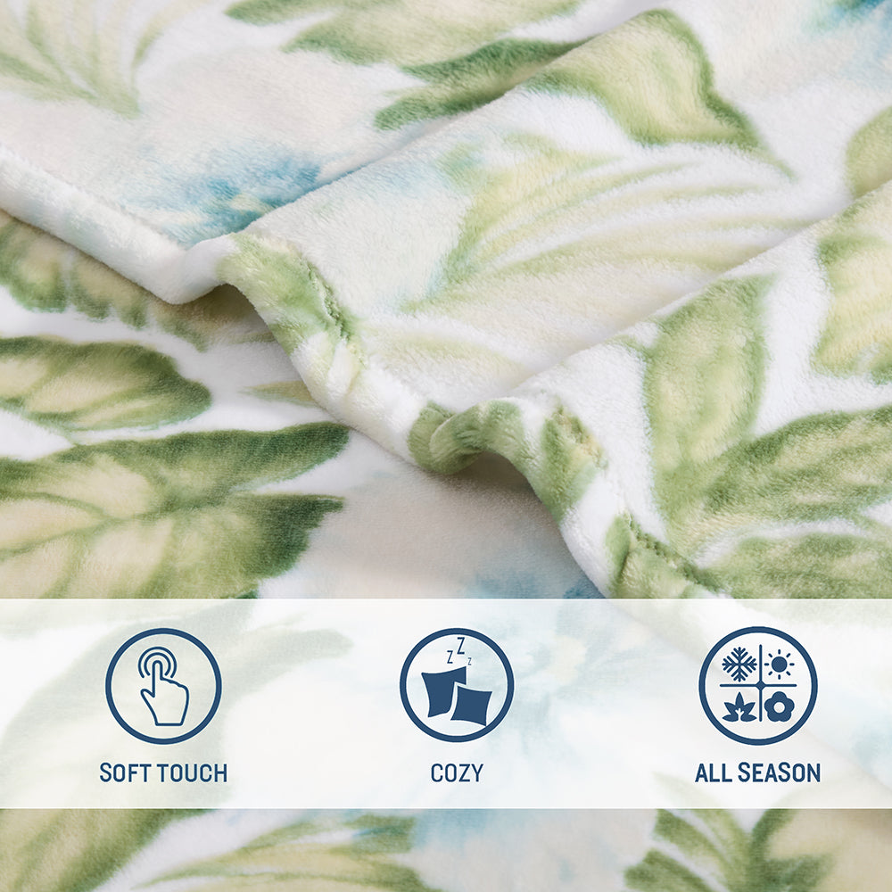Tommy Bahama Home Alba Botanical Throw