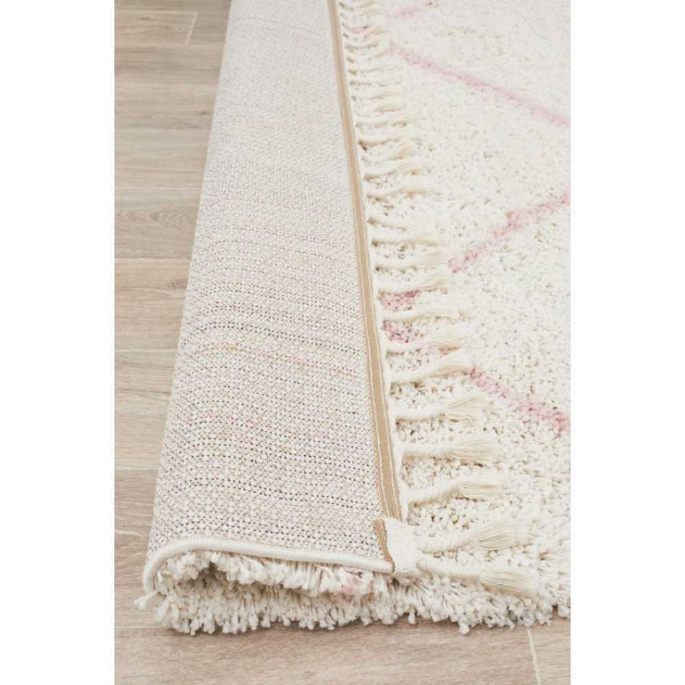 Rug Culture Saffron 22 Rug Pink at House