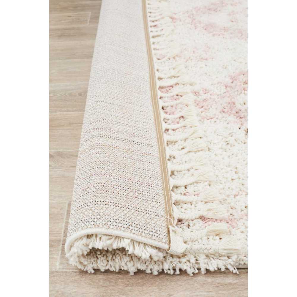 Rug Culture Saffron 33 Rug Pink at House