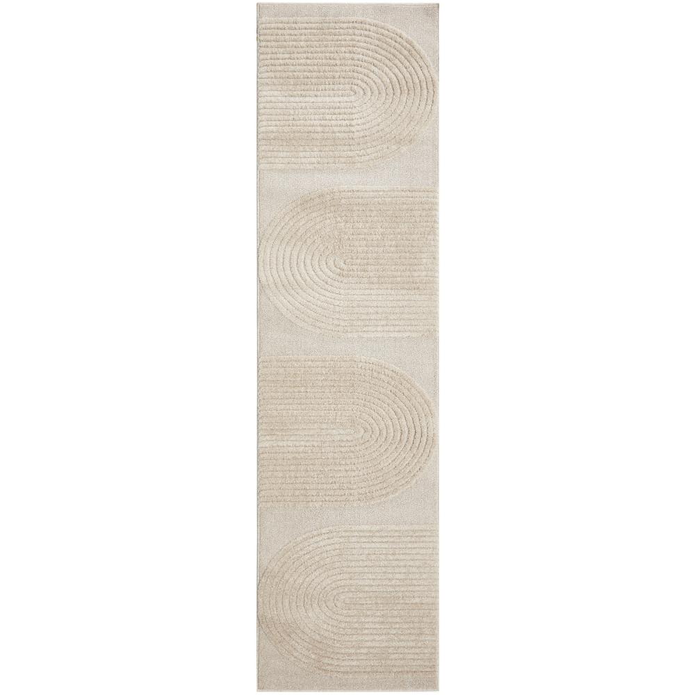 Rug Culture Lotus Abbey Runner Beige with arch detail at House