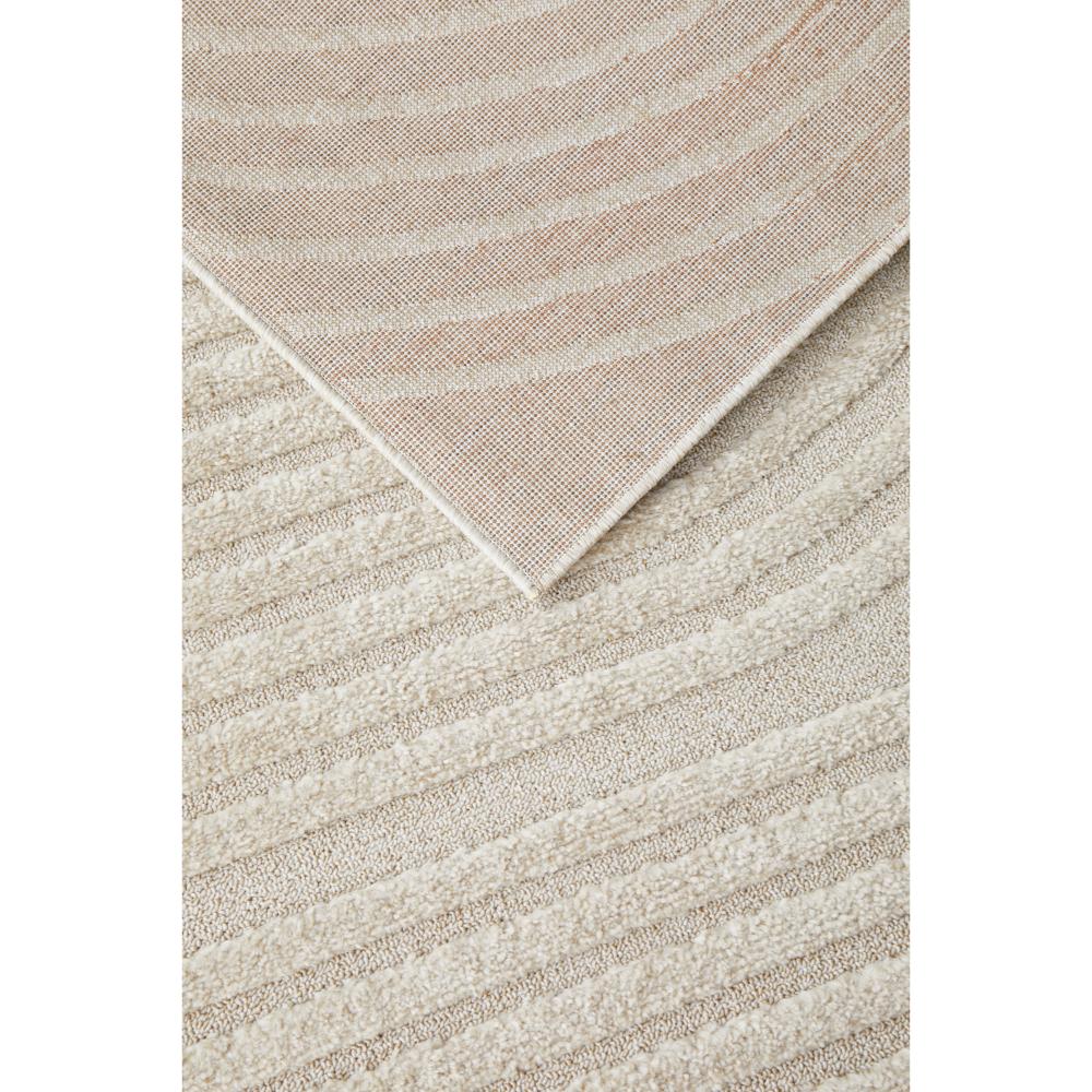 Rug Culture Lotus Abbey Runner Beige with underneath of rug at House