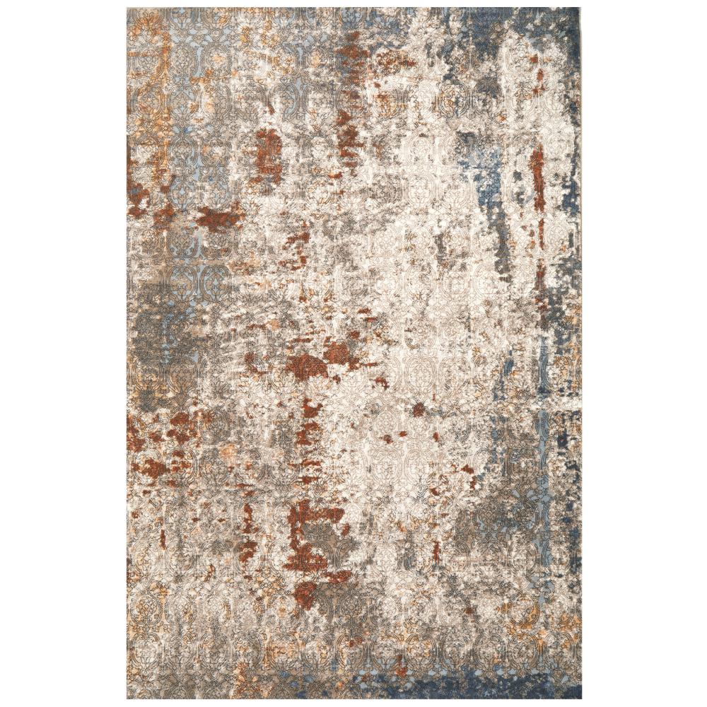 Rug Culture Melody Gayle Wool Rug Multicolour Brown and Blue- House