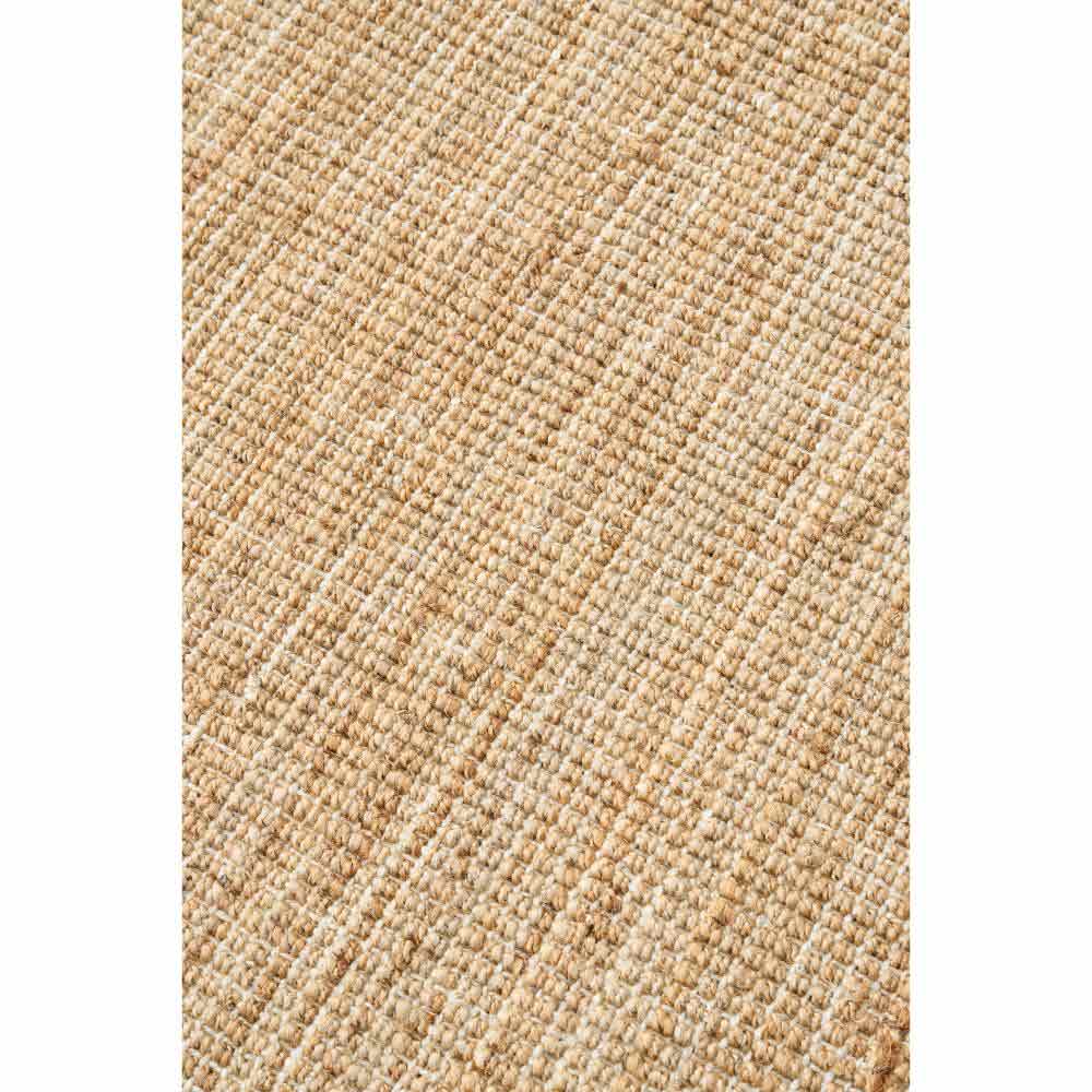 Natural brown jute rug detail image - House