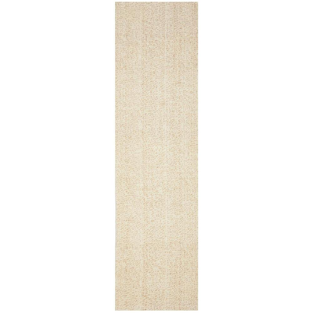 Rug Culture Madras Parker Runner cream - jute wool rug - House