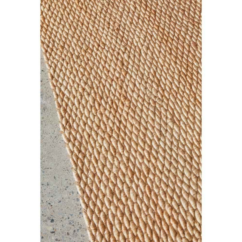 Natural brown Jute Hampton Rug detail image - House