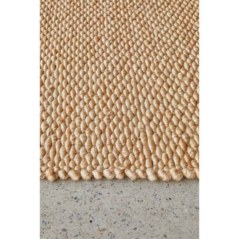 Natural brown Jute Hampton Rug detail image - House