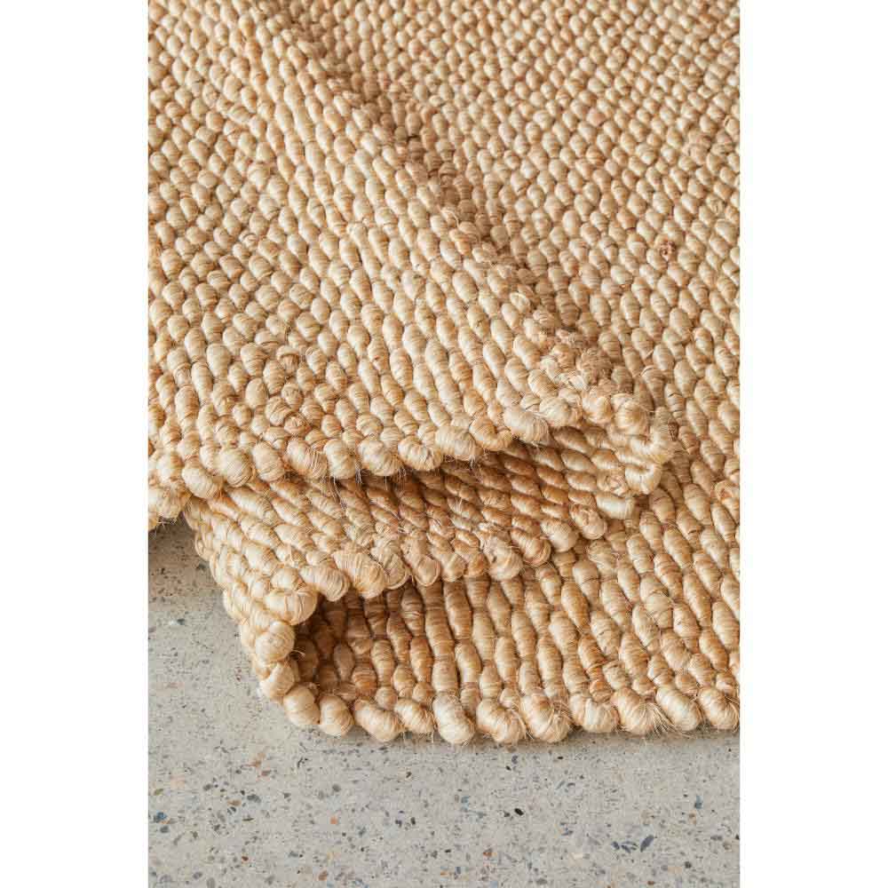 Natural brown Jute Hampton Rug detail image - House