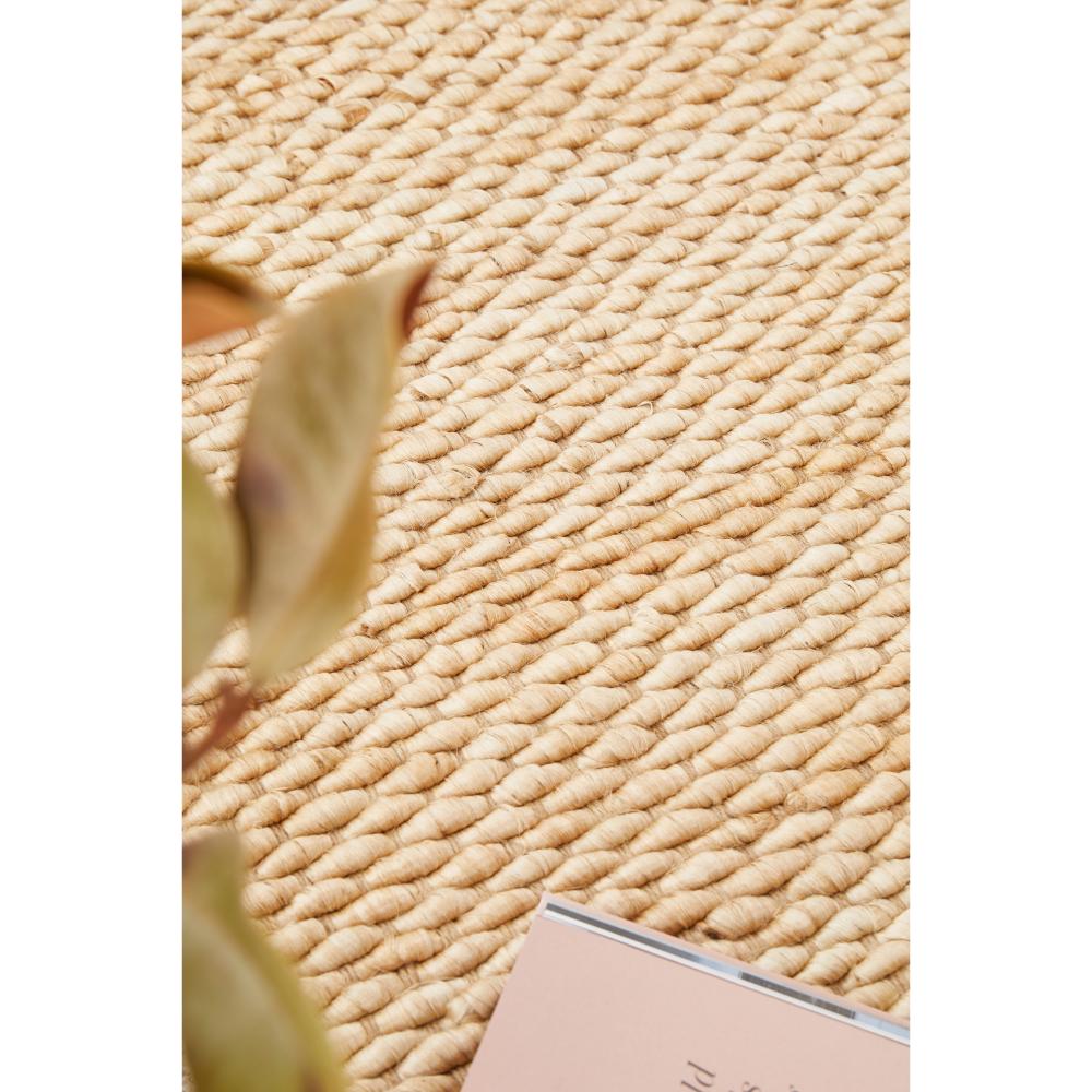 Natural Brown Jute Hampton floor runner detail image - House