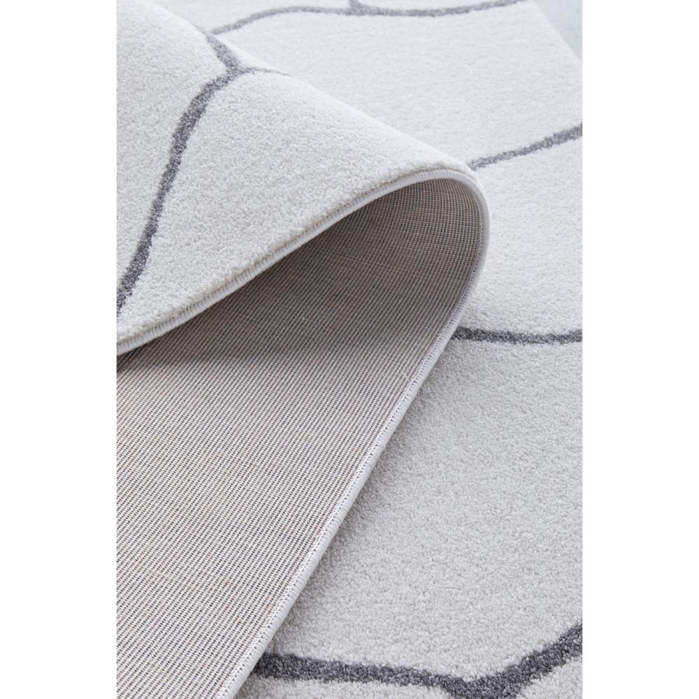 grey modern abstract rug detail image - House