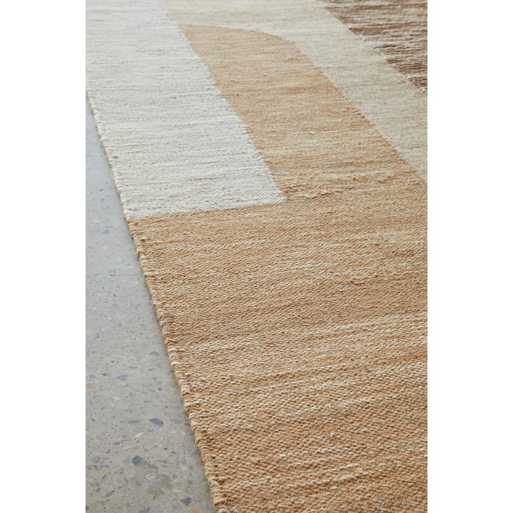 Rug Culture Summit Orb Rug Toffee Brown detail image at House