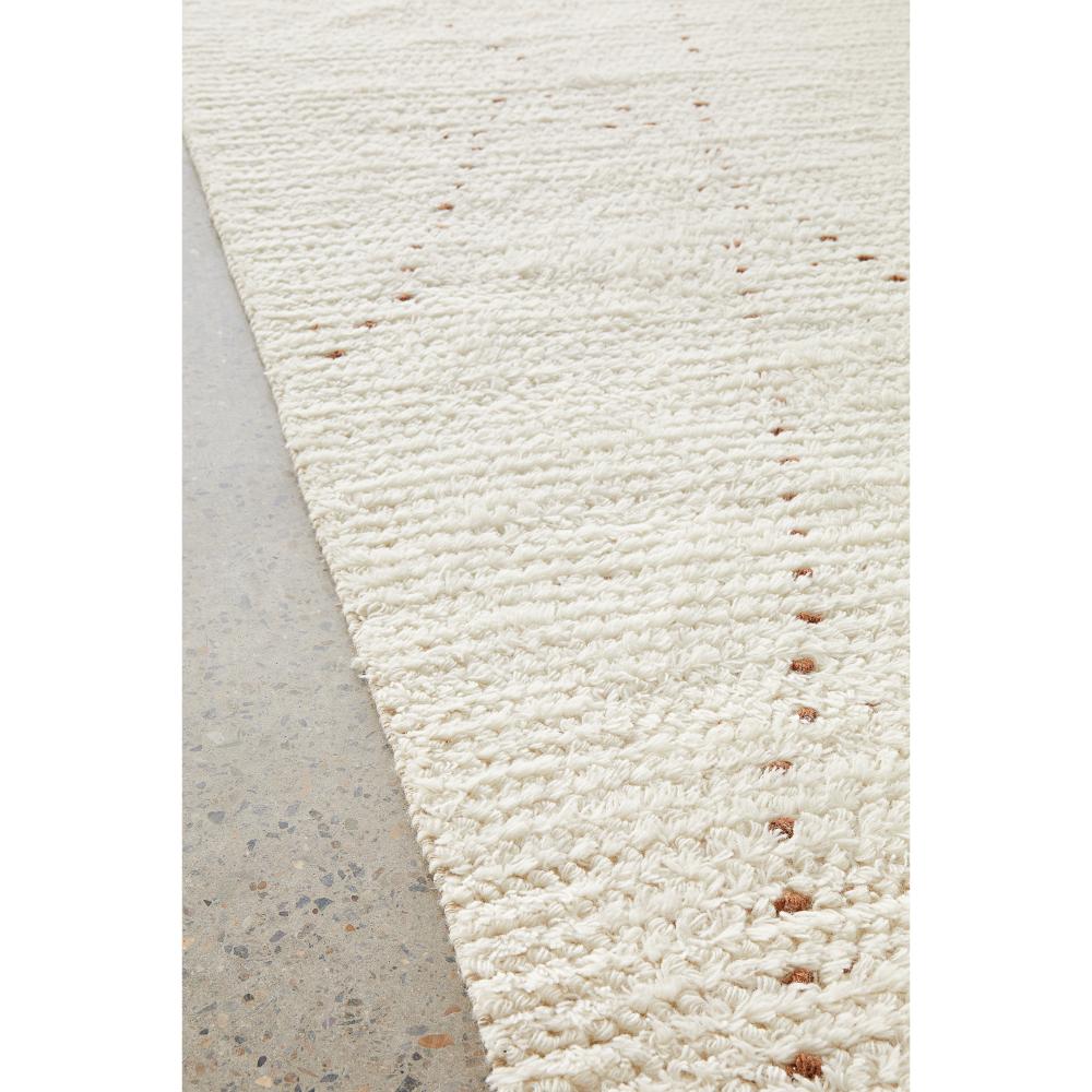 Rug Culture Summit Daina Wool Rug Natural detail image at House