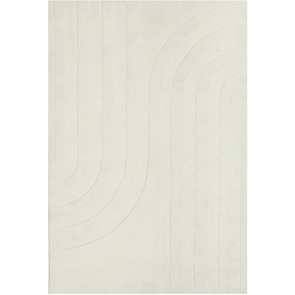 Rug Culture Summit Trail Rug White with large arch detail at House