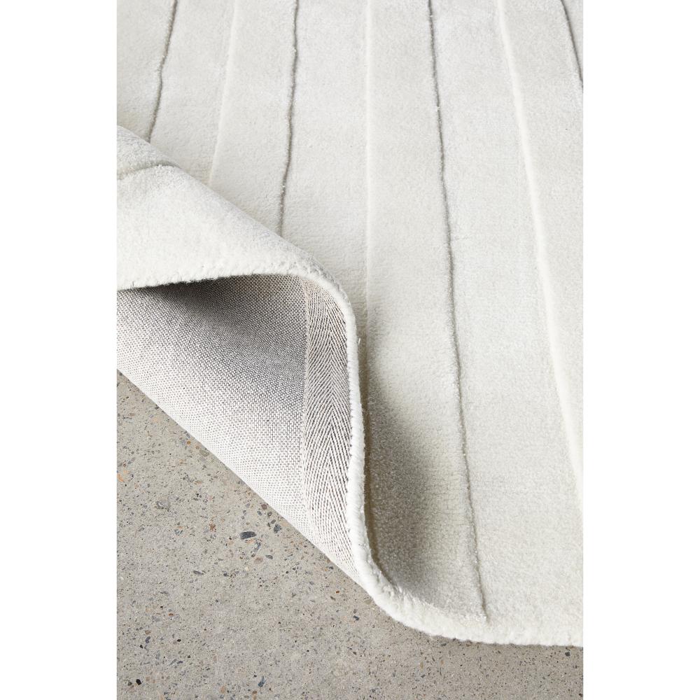 Rug Culture Summit Trail Rug White detail image at House