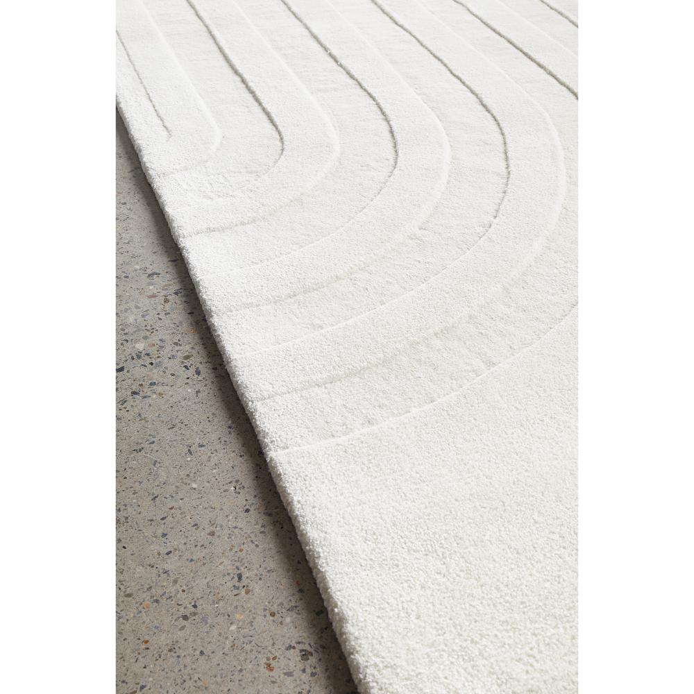 Rug Culture Summit Trail Rug White detail image at House