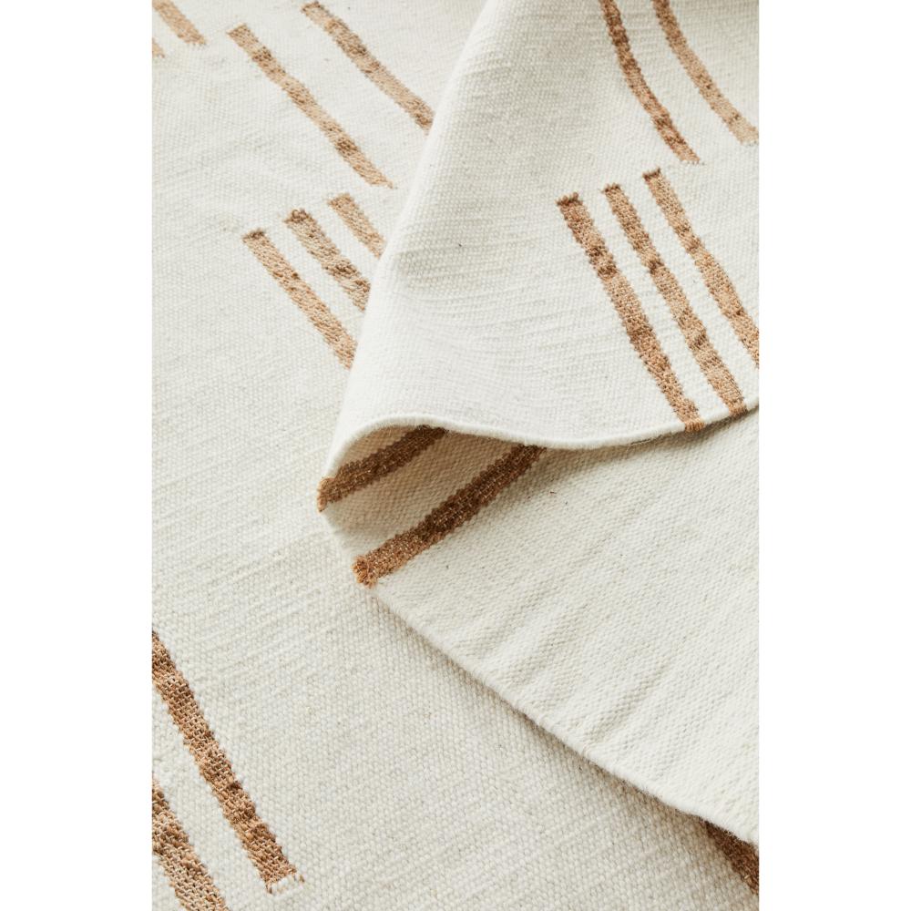 beige wool jute modern Hampton rug detail image - House