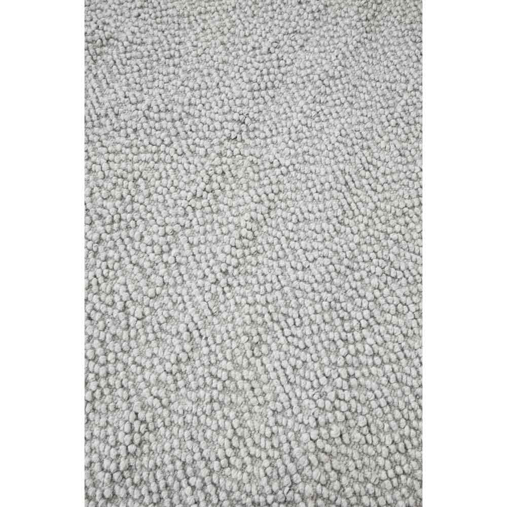 Grey boucle rug detail image - House