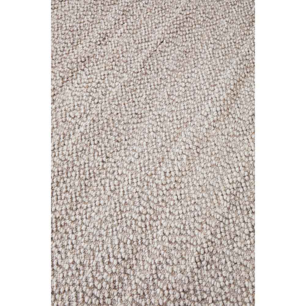 Natural beige boucle rug detail image - House