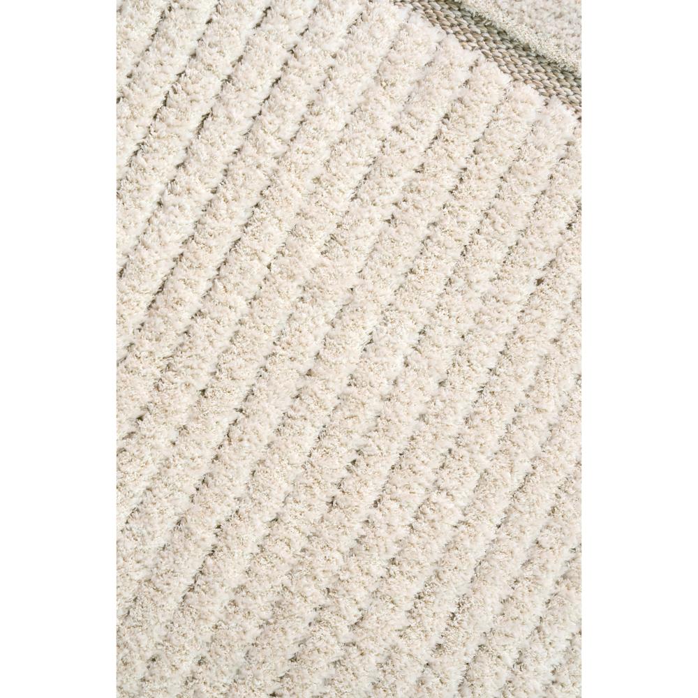 cream beige rug with triple border detail image - House
