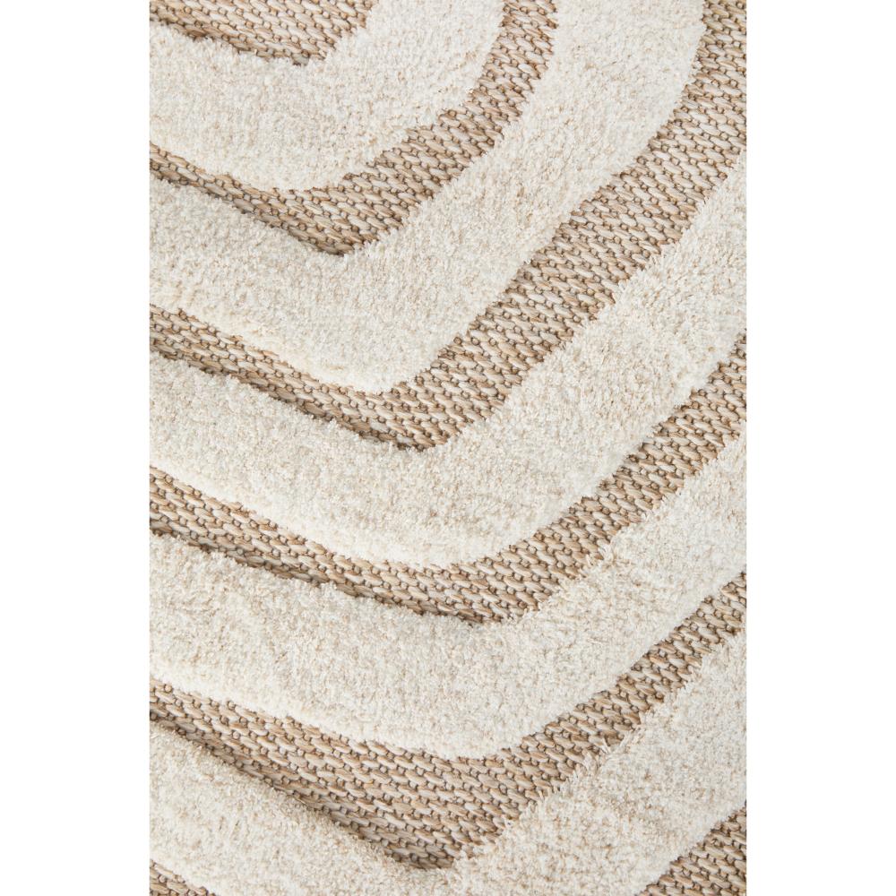 Natural beige swirl rug detail image - House