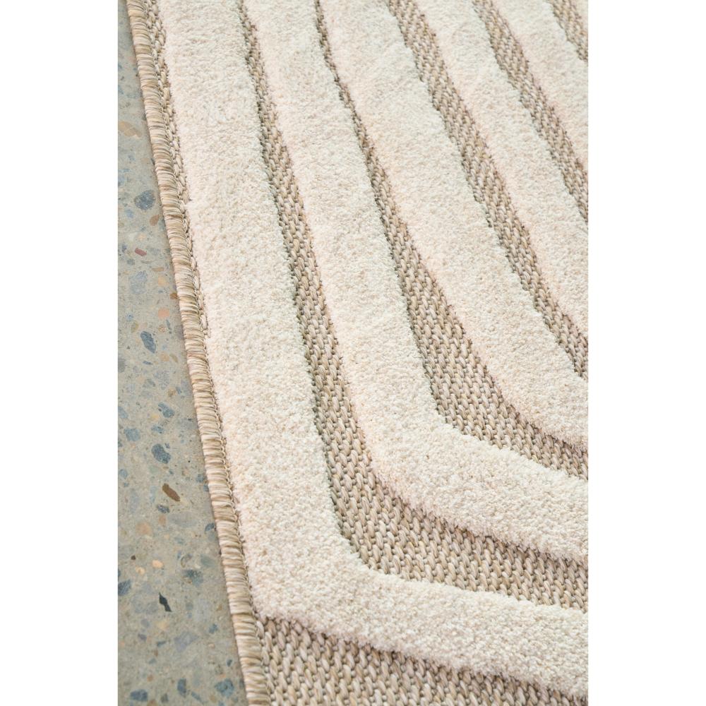 Natural beige swirl rug detail image - House