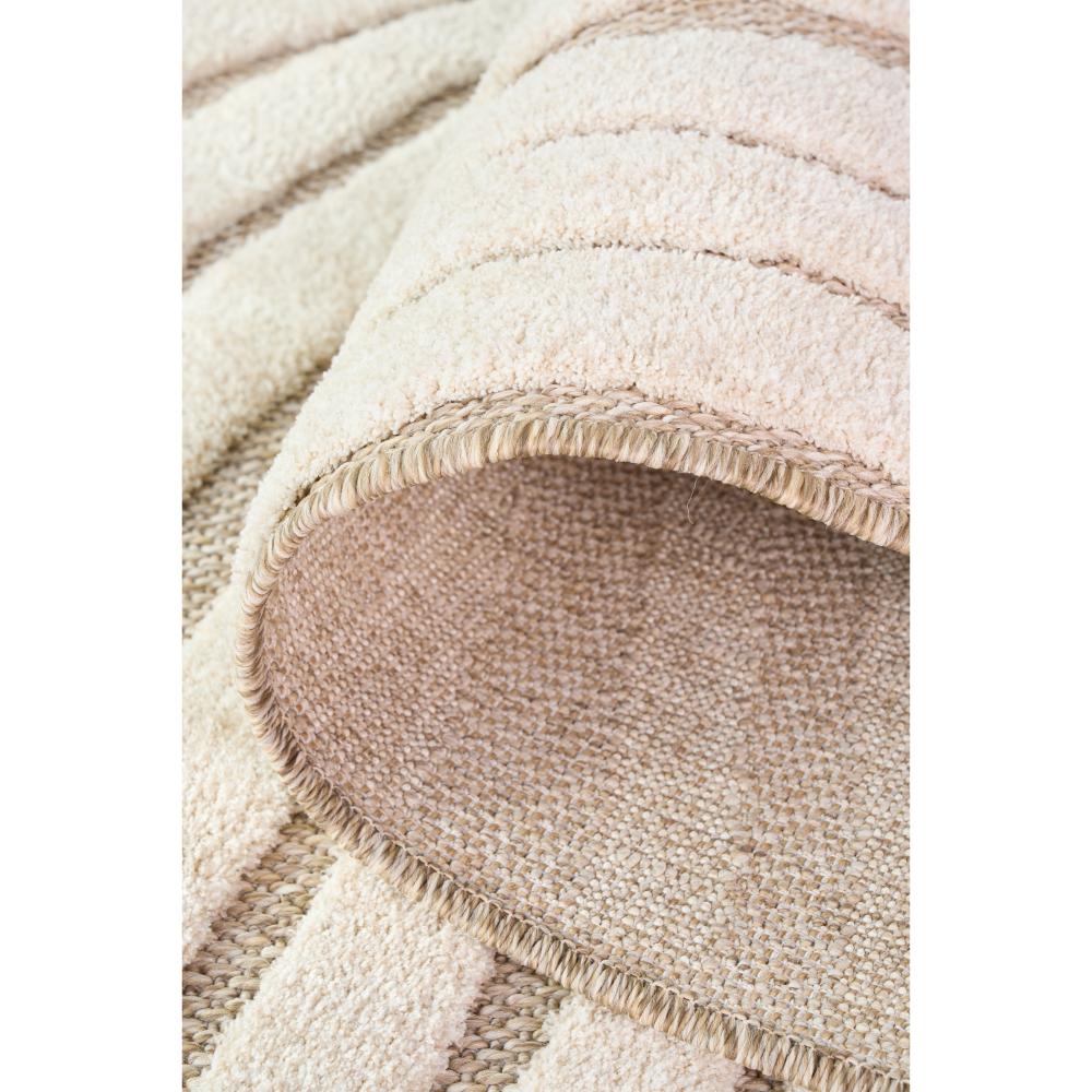 Natural beige swirl rug detail image - House