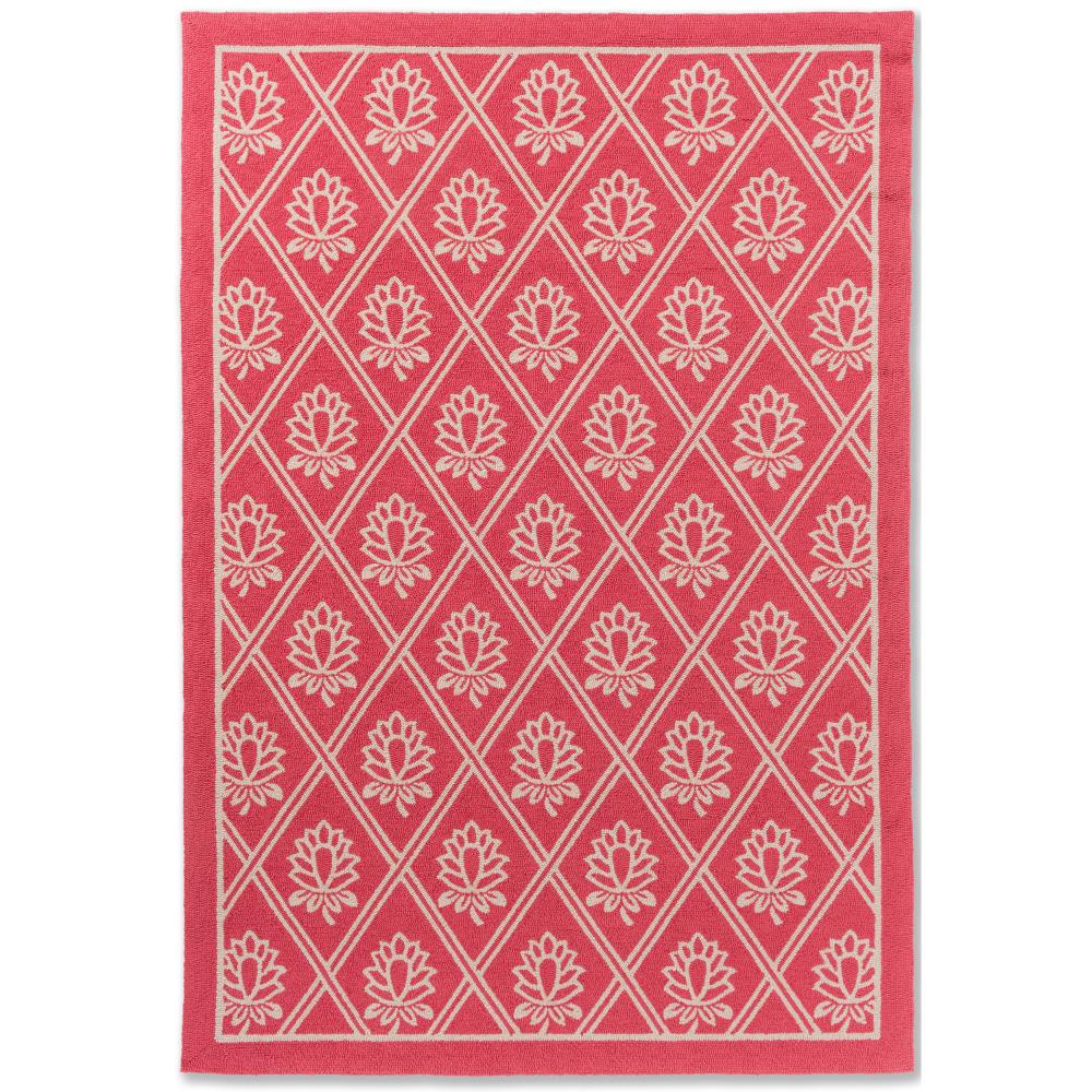 Laura Ashley Porchester Outdoor Rug Poppy Red - House