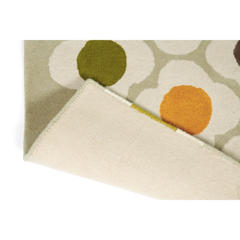 Spot Flower Wool Rug Multicolour detailed image - House