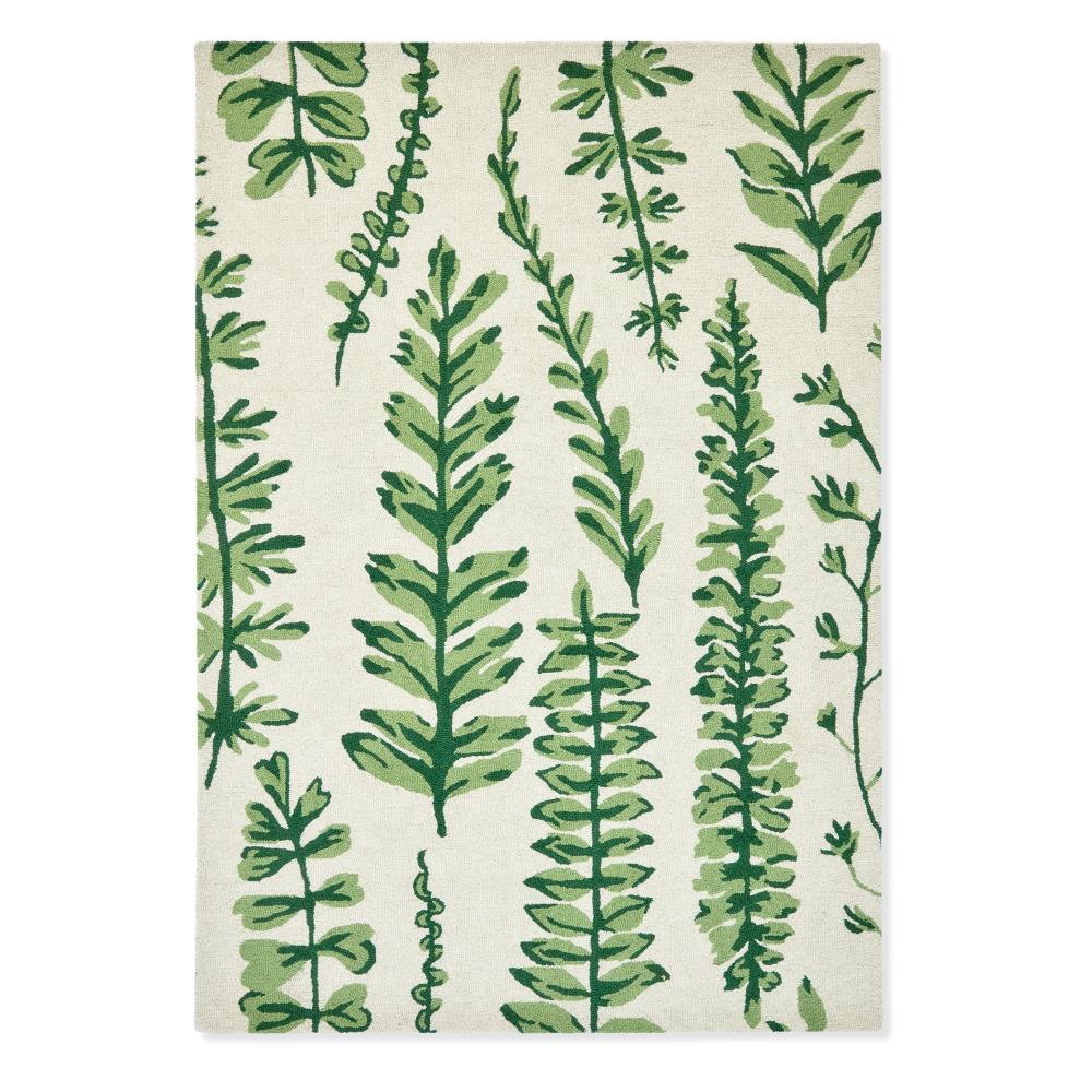 Scion Ferns Wool Rug Juniper Green - House