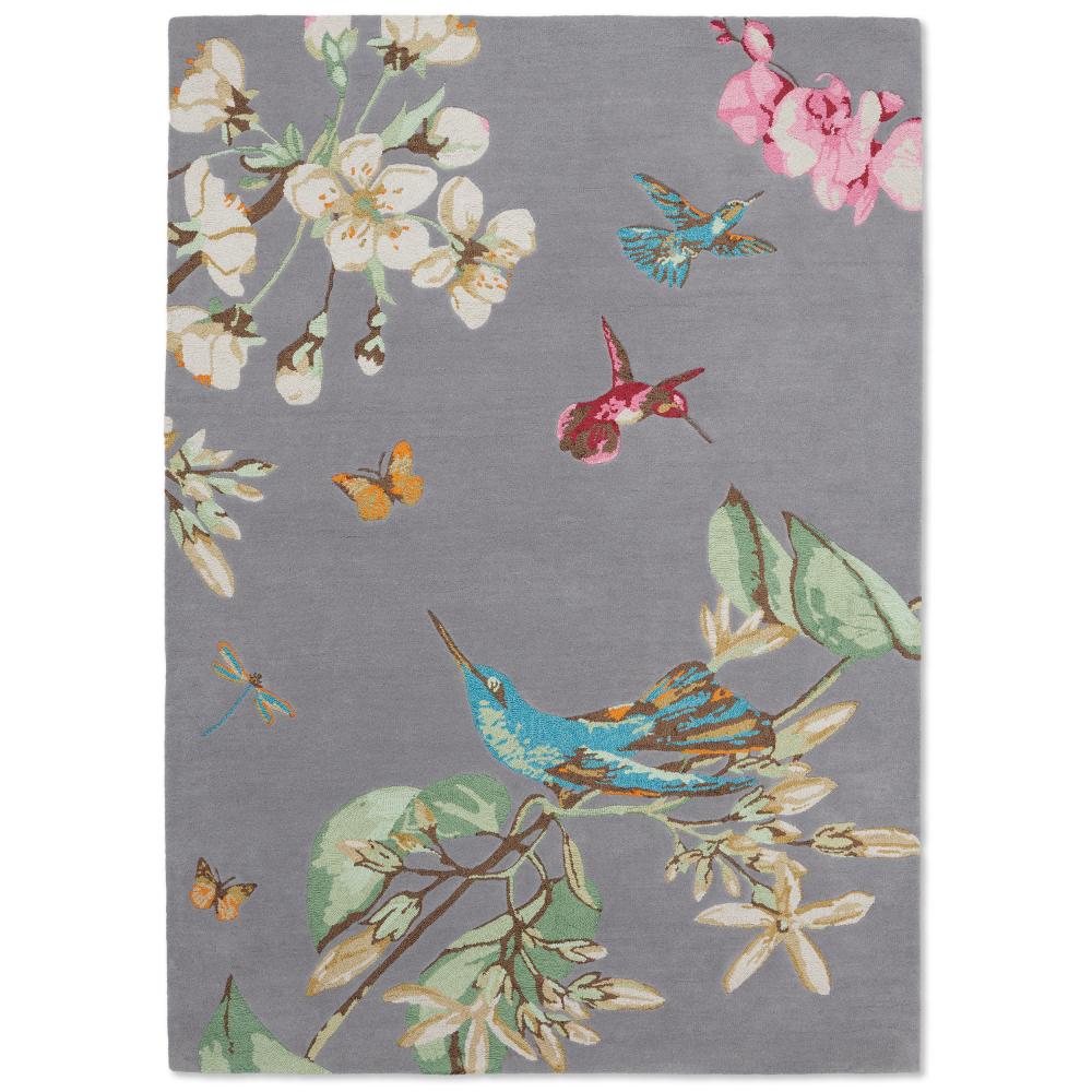 Wedgwood Hummingbird Rug Grey - House