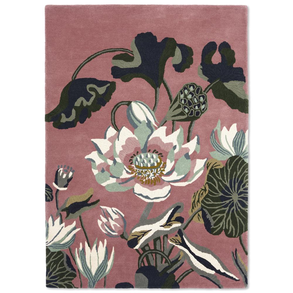Wedgwood Waterlily Rug Dusty Rose - House