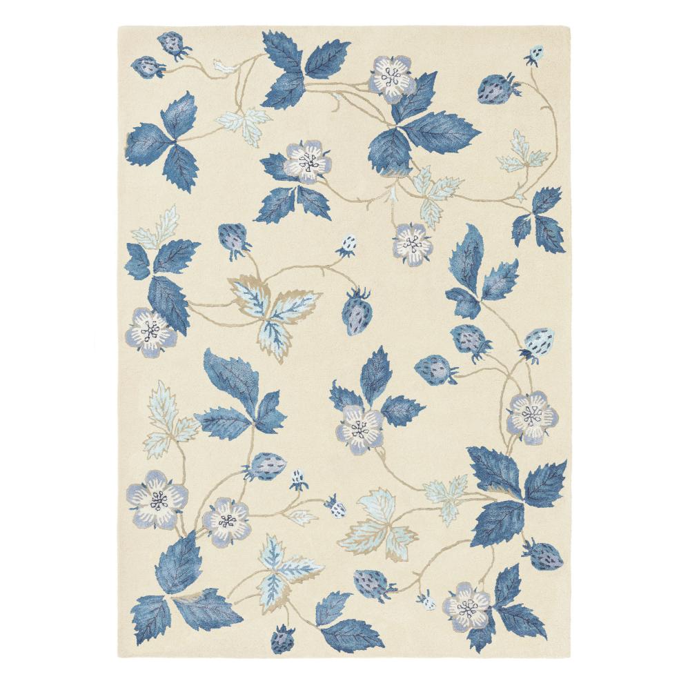 Wedgwood Wild Strawberry Wool Rug Cream - House