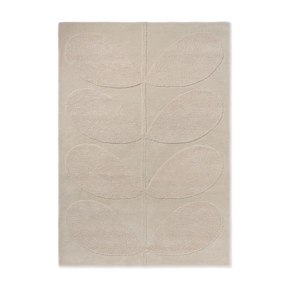 Orla Kiely Solid Stem Rug Ecru - House