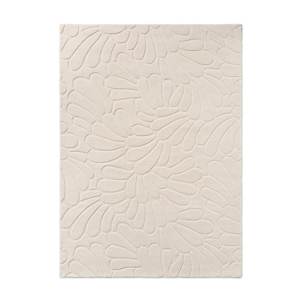 Laura Ashley Coleby Petals Rug Ivory Cream - House