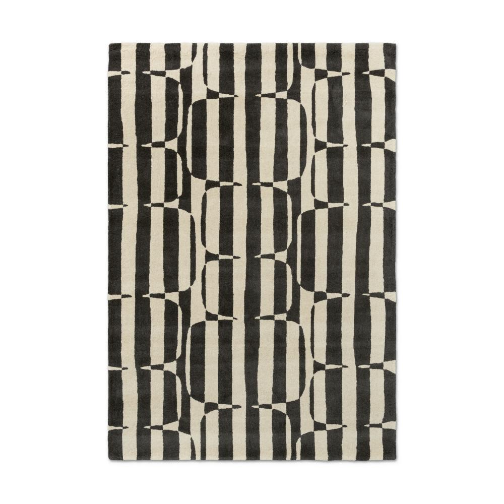 Scion Lohko Stripe Rug Charcoal - House