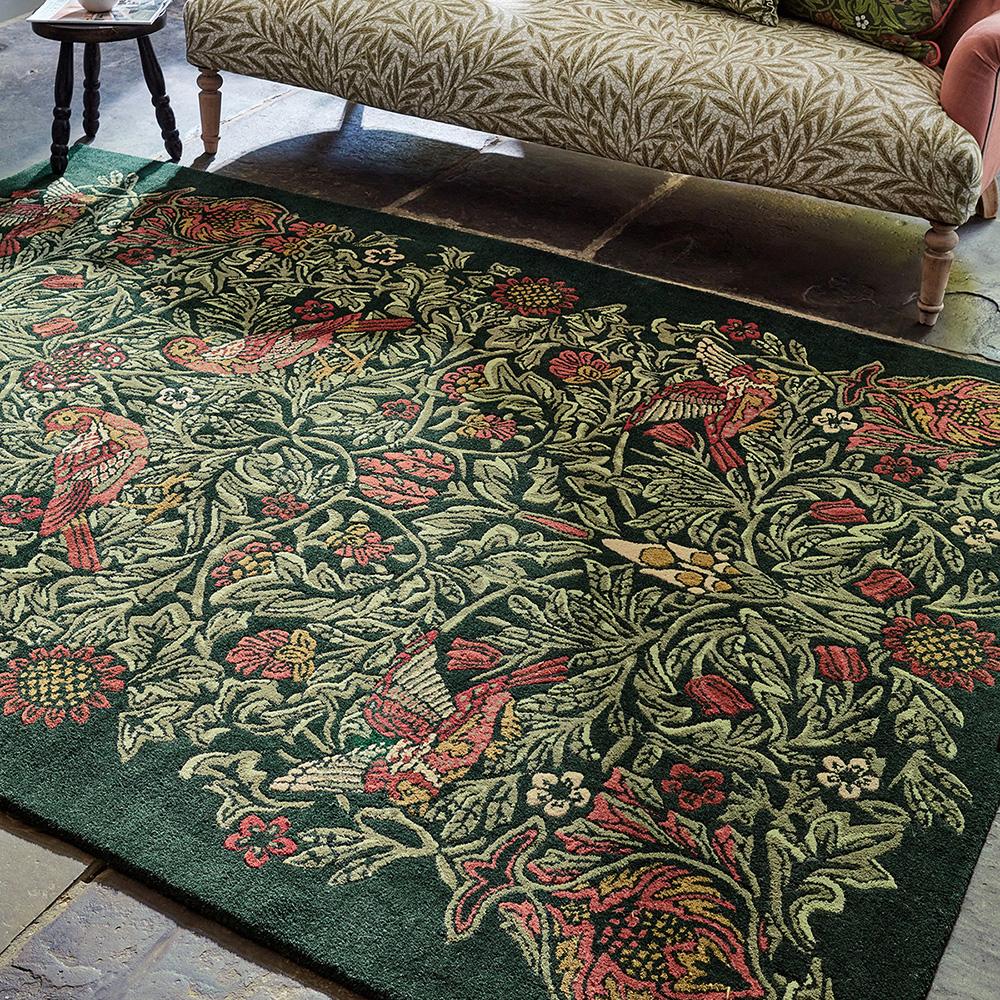 Morris & Co Bird Rug