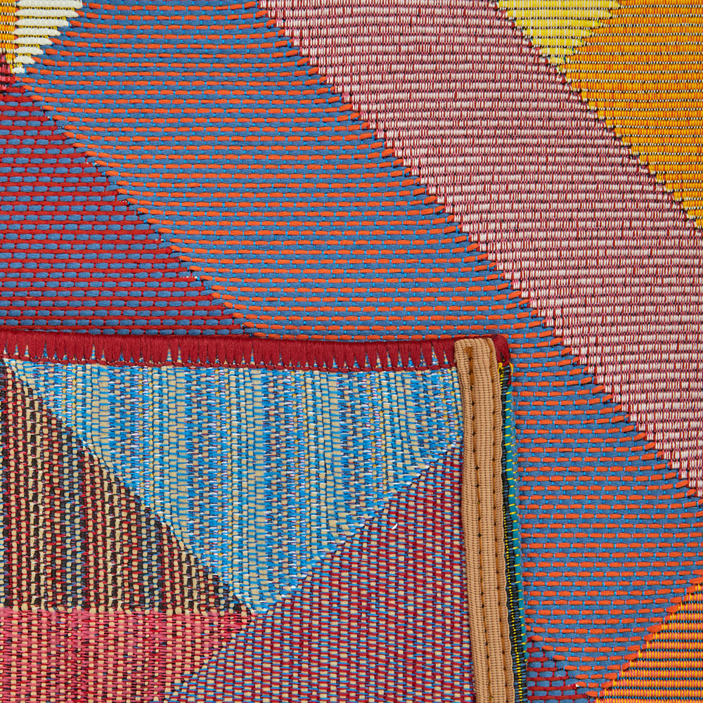 Rug Culture Vista Geo Outdoor Rug Multi