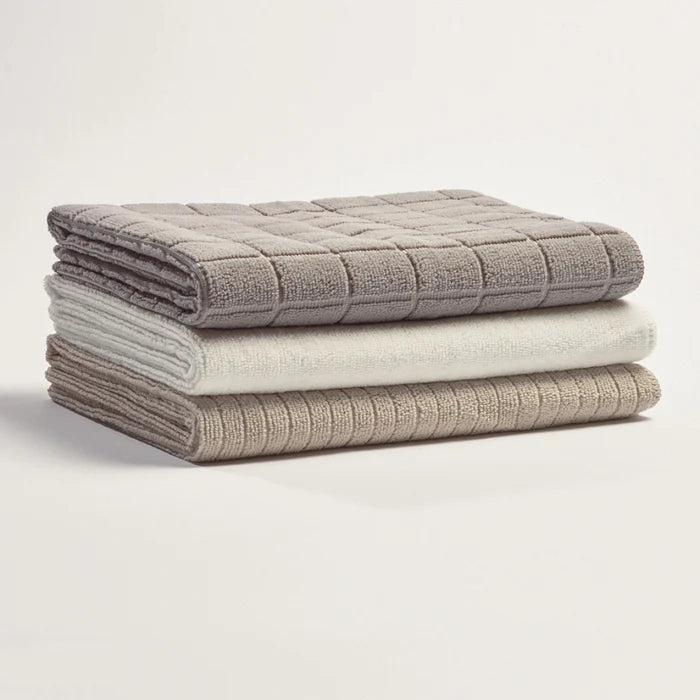 Lorraine Lea Microfibre Tea Towel 3pk Natural