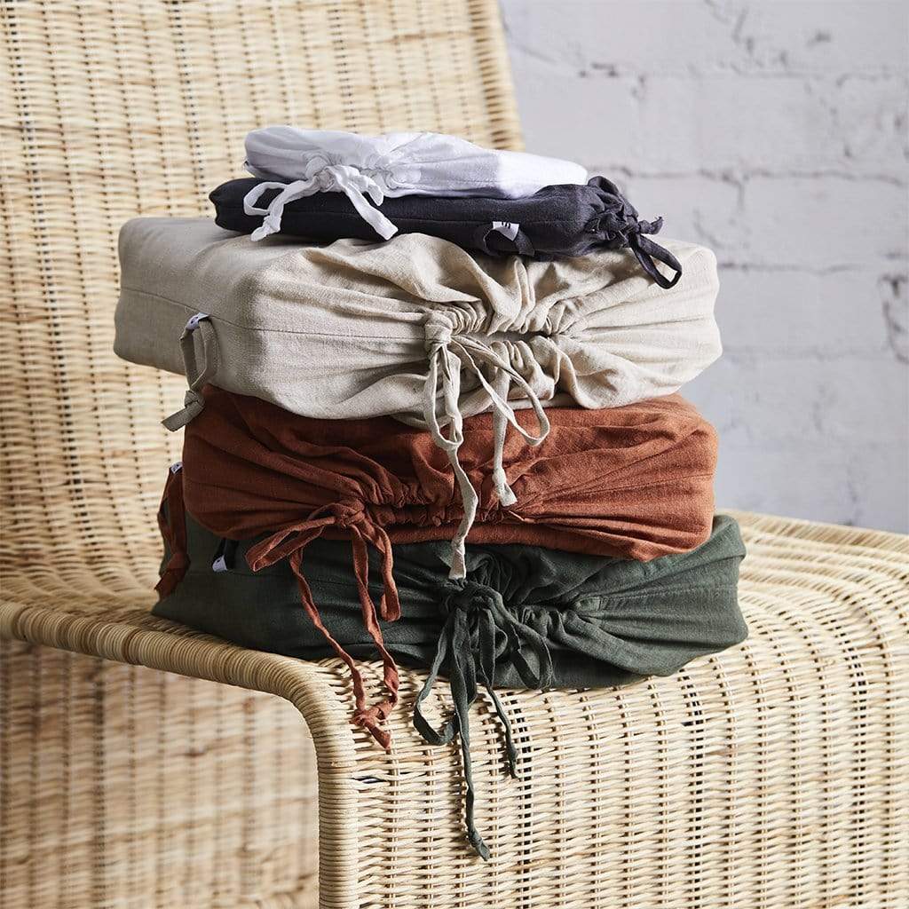 MyHouse Pure European Linen Quilt Cover Set