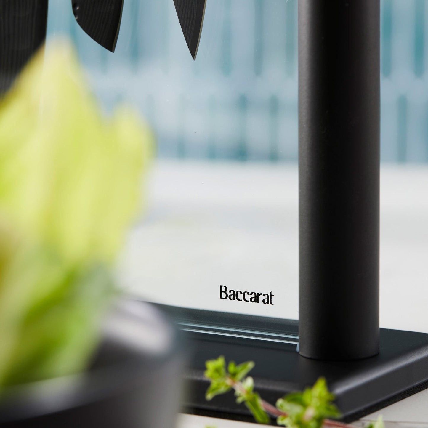 Personalisation For Baccarat iD3 Black Samurai Gozen Knife Block 7 Piece