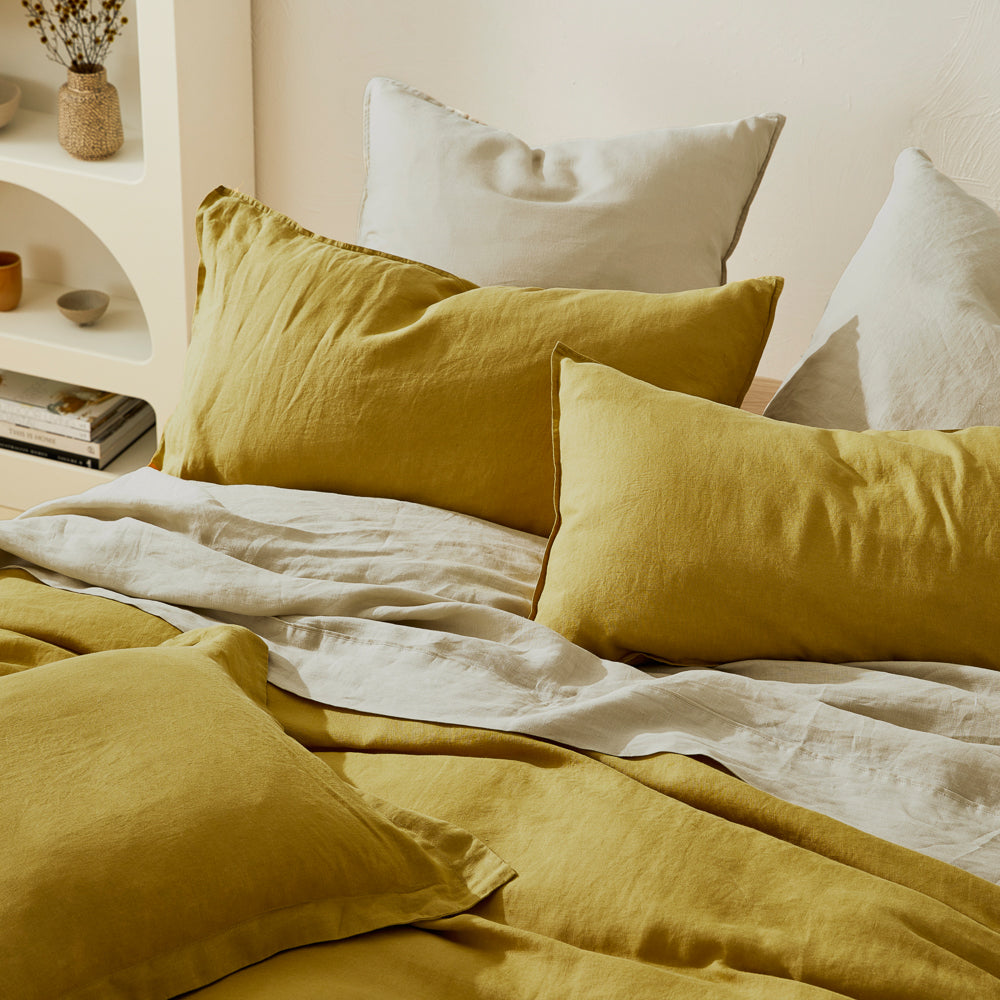 MyHouse Pure European Linen Quilt Cover