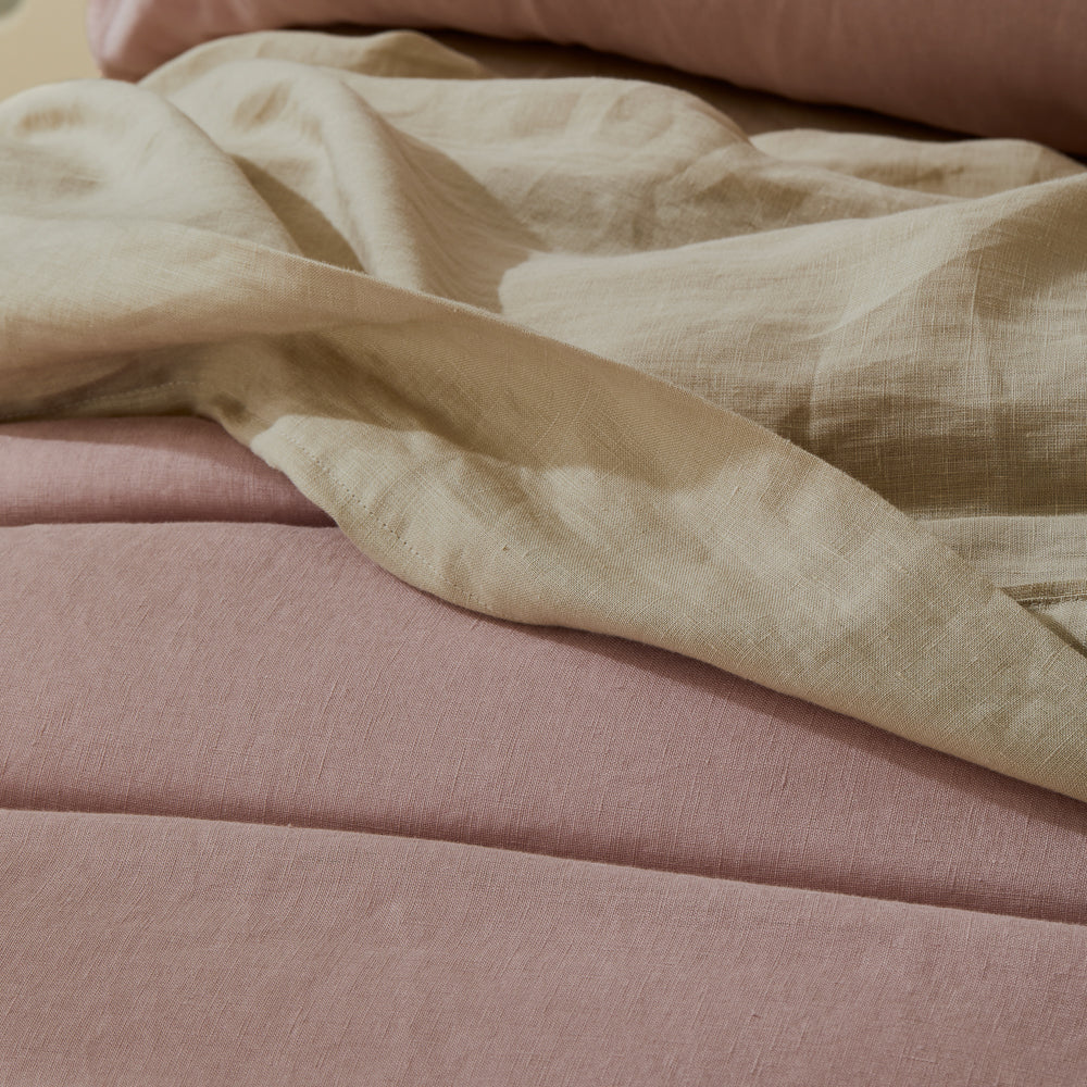 MyHouse Pure European Linen Quilt Cover