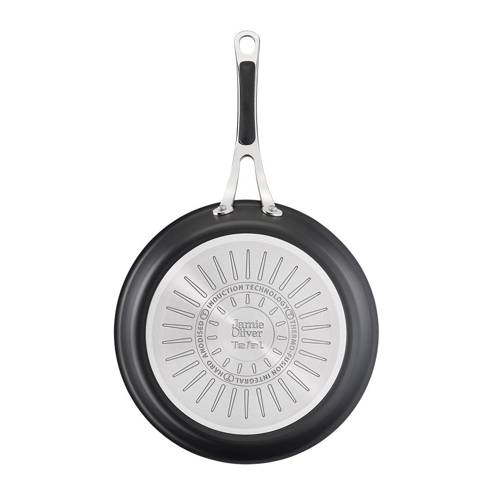 Jamie Oliver by Tefal Cooks Classic Induction Non Stick Hard Anodised Frypan 30cm