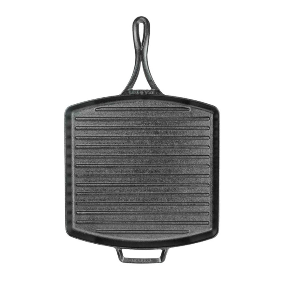 Lodge Blacklock Cast Iron Square Grill Pan 30cm