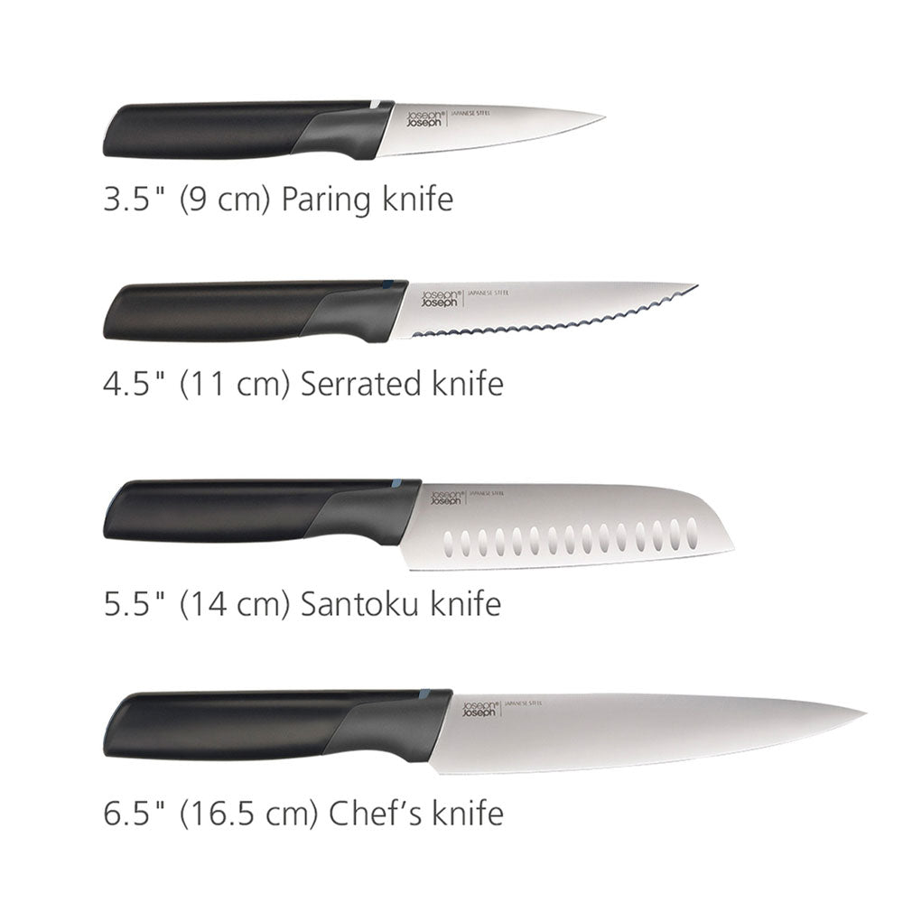 Joseph Joseph Folio Plus 8 Piece Knife & Chopping Board Set