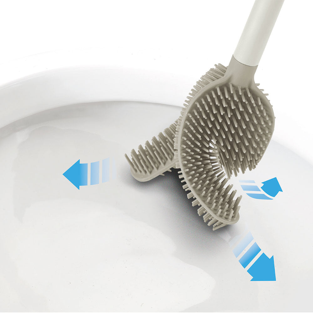 Joseph Joseph Flex 360 Advanced Toilet Brush with Matt Finish