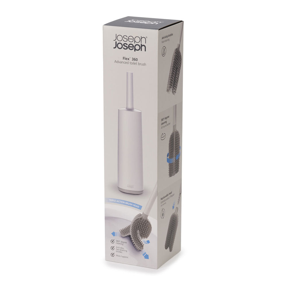Joseph Joseph Flex 360 Advanced Toilet Brush with Matt Finish