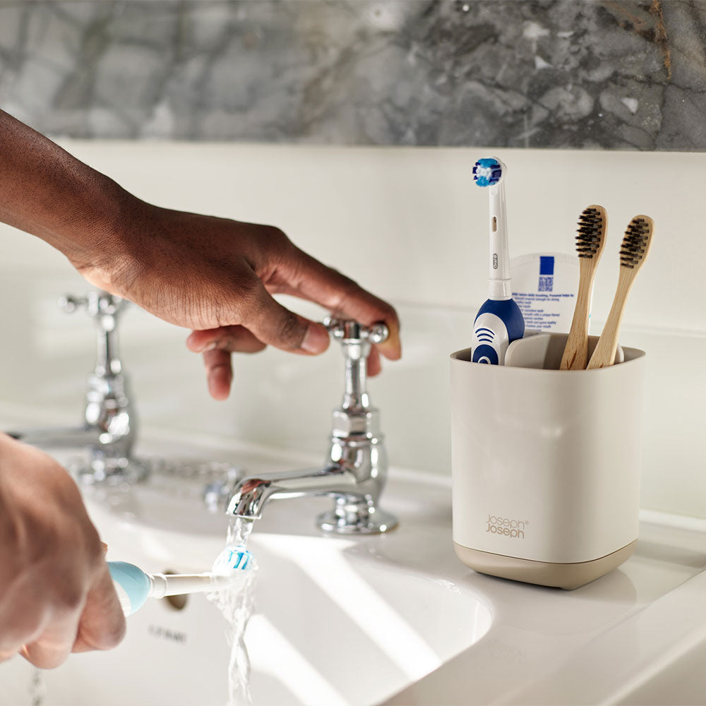 Joseph Joseph EasyStore Matt Finish Toothbrush Caddy