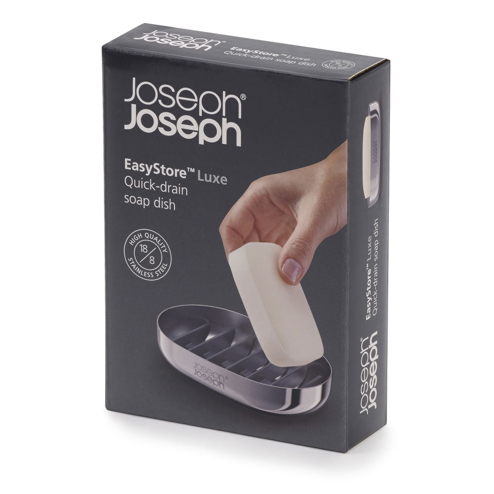 Joseph Joseph EasyStore Luxe Quick-Drain Soap Dish